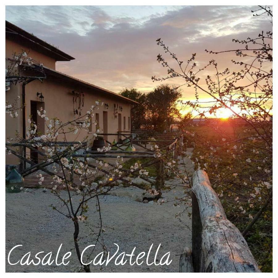 Casale Cavatella Bed & Breakfast Sermoneta Exterior foto